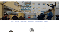 Desktop Screenshot of emmausliberte.org