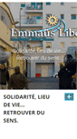 Mobile Screenshot of emmausliberte.org